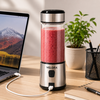 Portable Cordless Blender | Velora USB C Rechargeable